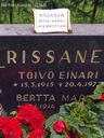 Record image of Toivo Einari Rissanen