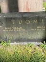 Record image of Hilda Tuomi (born Pohjolainen)