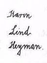 Record image of Karen Lind (born Heyman)