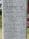Record image of Jane E Fiero (born Tiffany)
