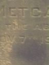 Record image of Ann Metcalf (born Maxwell)