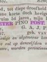 Record image of Pieter Post