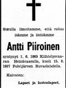 Record image of Heikki Juhonpoika Piironen
