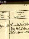 Record image of Lena Olofsdotter Drugge (o.s. Drugg) (born Skog)