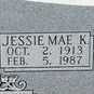 Record image of Jessie Mae Daniel (born Kirkland)