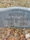 Record image of Emma Augusta Kintner (born Metzger)