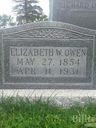 Record image of Elizabeth Owen (born Wells)