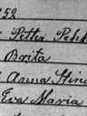 Record image of Walborg Thomasdotter Pukki (o.s. Nikkilä)