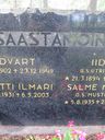 Record image of Salme Maria Saastamoinen (born Mustonen)