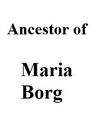 Record image of Michel (MM 6.2g, TC 4.6g, MF, CF, SG, JE 7c) Angelo Marianus Rosarius Carmelo (2nd husband) BORG