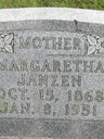 Record image of Margaretha Janzen (geb. Nikkel)