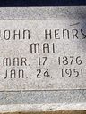 Record image of Johann Heinrich (Henry) Mai