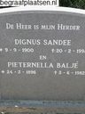 Record image of Dignus Sandee