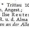 Record image of Ilse von Hoff (geb. Reuter)