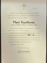 Record image of Marie Kouřilová
