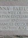 Record image of Anna Barfuss Rindlisbacher (born Barfuss)