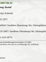Record image of Gustav Söderberg