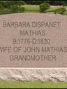 Record image of Barbara Mathias (born Disponet)