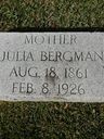Record image of Julia Bergman (born Cohn)