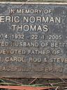 Record image of Eric Norman Thomas