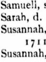 Record image of Susanna Peabody (born Rogers)
