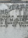 Record image of Eliza Jane (or Ann) Simpson (born Howard)