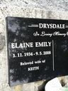 Record image of Elaine Emily Drysdale (born Ward)