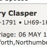 Record image of Henry Clasper