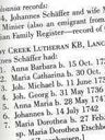 Record image of Anna Barbara Brosius (geb. Shaeffer)