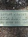 Record image of Rebecca Ruby Lewis (born Stallworthy)