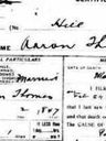 Record image of Aaron H Thomas
