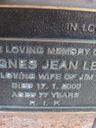 Record image of Agnes Jean Lee (born Fennell)