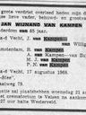 Record image of Jan Wijnand Van Kampen