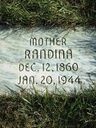 Record image of Randine (Dina) Botolfsen (born Taalesdatter Faugli Brandon)