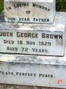 Record image of Reuben George Brown