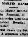 Record image of Edith Maud Harding, & Renehan (born Angel)