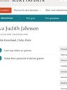Record image of Judit Johanna Fransson (born Andersson)