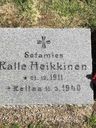 Record image of Kaarle Kustaa el Kalle Heikkinen