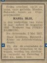 Record image of Maria Bamberg (geb. Blik)
