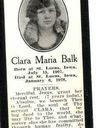 Record image of Clara Maria Balk