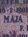 Record image of Maja Petersen Lautrup (o.s. Lund)