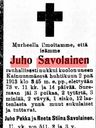 Record image of Johan Johansson Savolainen