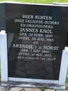 Record image of Arendje Knol (geboren van der Horst)
