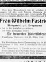 Record image of Anna Maria Katharina Margaretha Fastrich (geb. Bergmann)