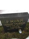 Record image of August Valdemar Frisk