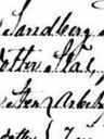 Record image of Maria Lovisa Sten (o.s. Svensdotter)