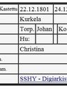Record image of Christina Johansdr Flinck (o.s. Koivusilta Kurkela)