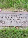 Record image of Alma Christine Jensen (born Skugrud)