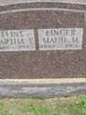 Record image of Martha Elizabeth Flint (född Linger)