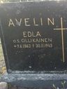 Record image of Edla Tahvontytär Avelin (born Ollikainen)